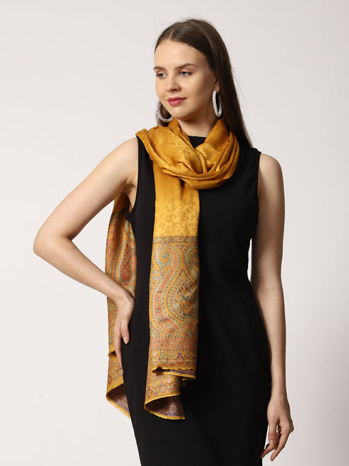 Women's Jamawar Wool Stole